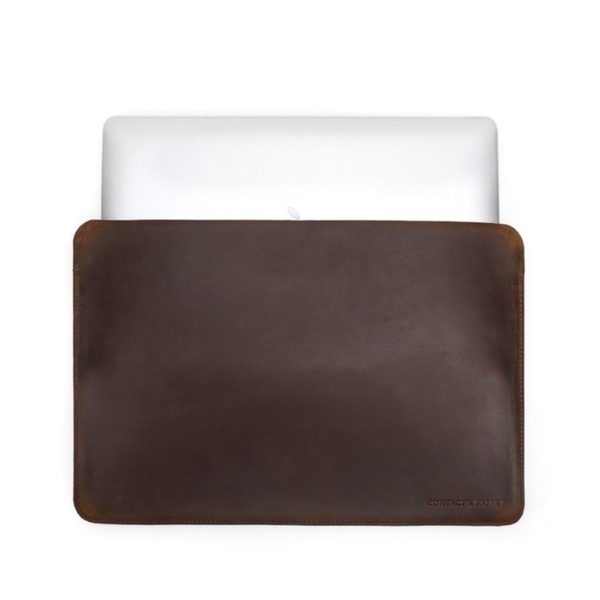 Leather Laptop Sleeve 13.3 inch for MacBook